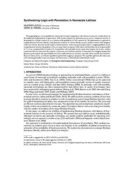 File:Altun Riedel Synthesizing Logic with Percolation in Nanoscale Lattices.pdf