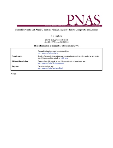 File:Hopfield Neural Networks and Physical Systems with Emergent Collective Computational Abilities.pdf