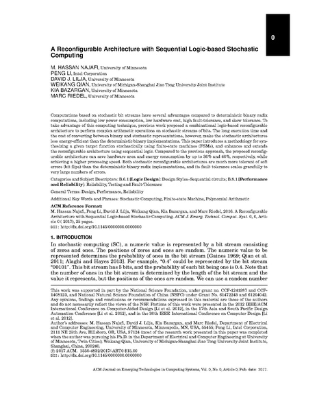 File:Najafi Li Qian Riedel A Reconfigurable Architecture with Sequential Logic-based Stochastic Computing.pdf