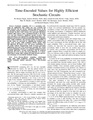 Najafi Jamali Zavareh Lilja Riedel Bazargan Harjani Time Encoded Values for Highly Efficient Stochastic Circuits.pdf
