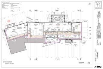 A103: Lower Level Floorplan
